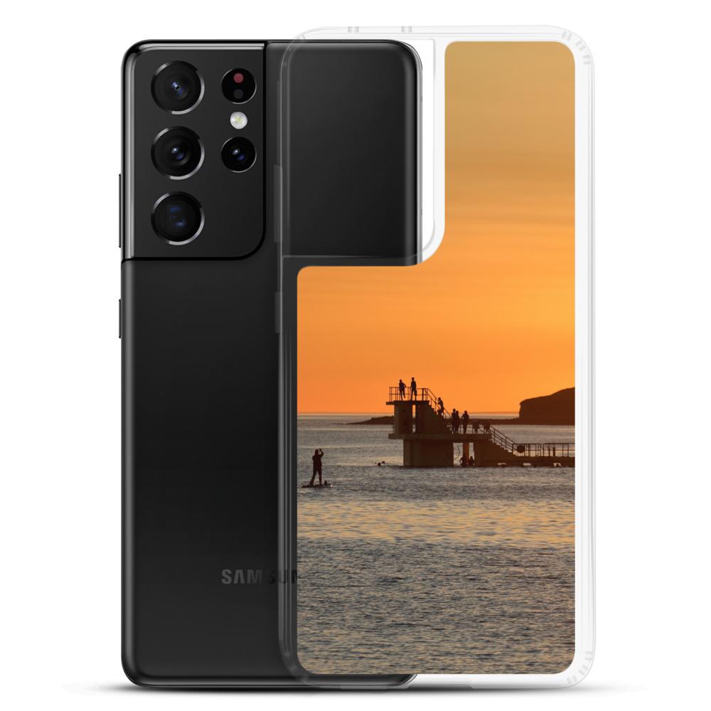 Galway Bay Paddle Board Sunset Samsung Case