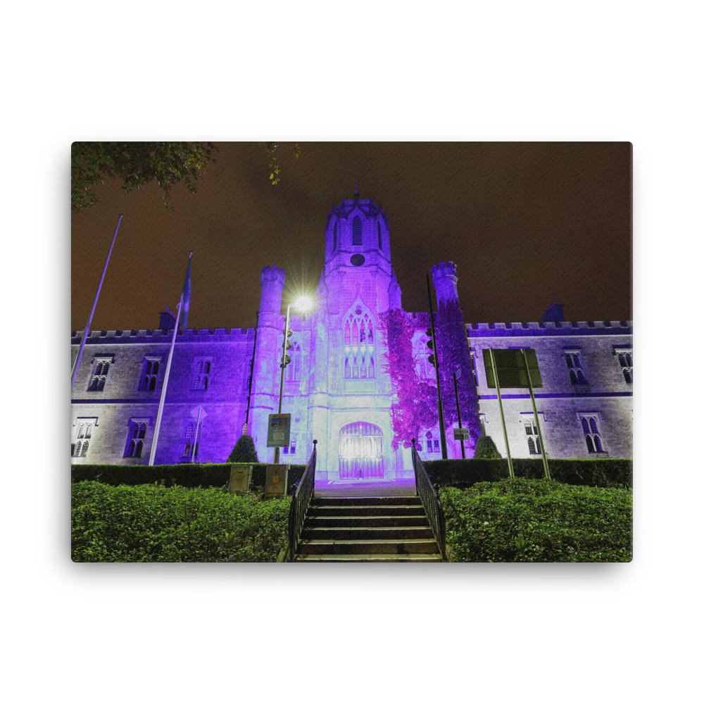 NUIG At Night Canvas