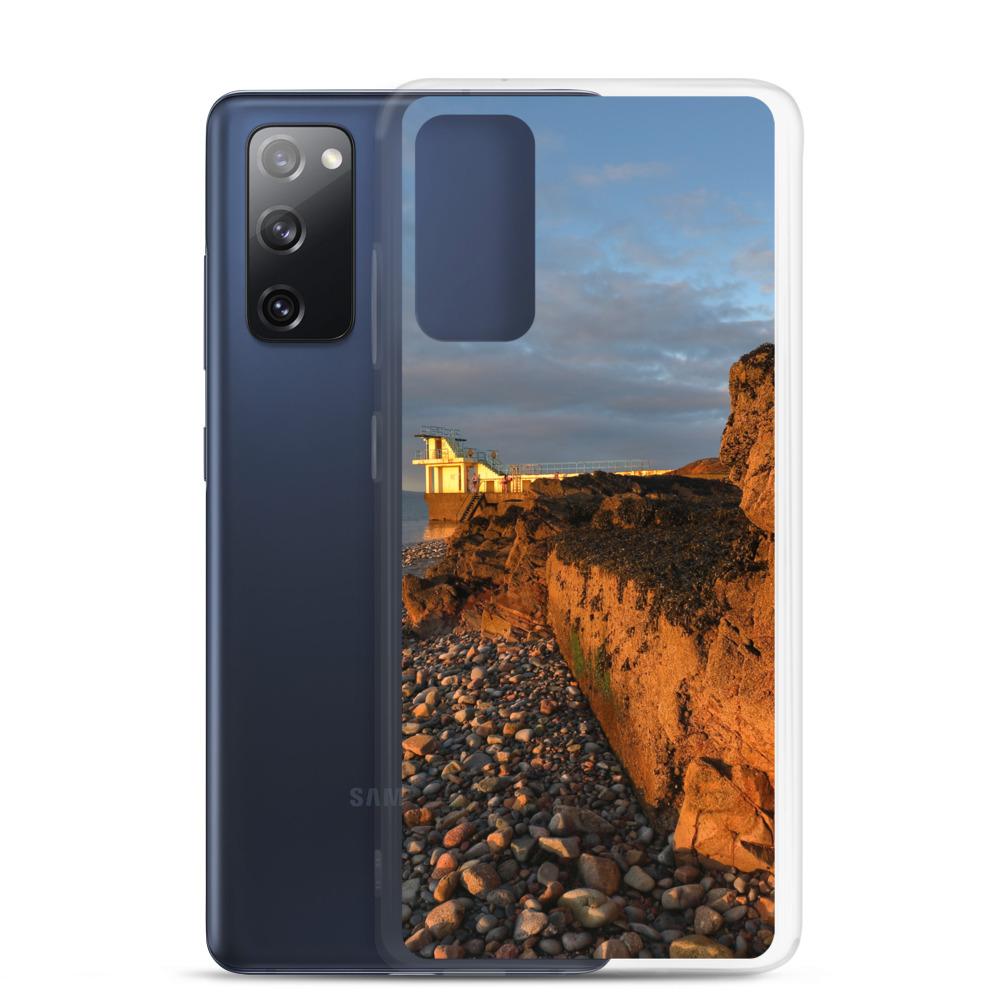 Blackrock Diving Tower Galway Behind Rocks Samsung Case