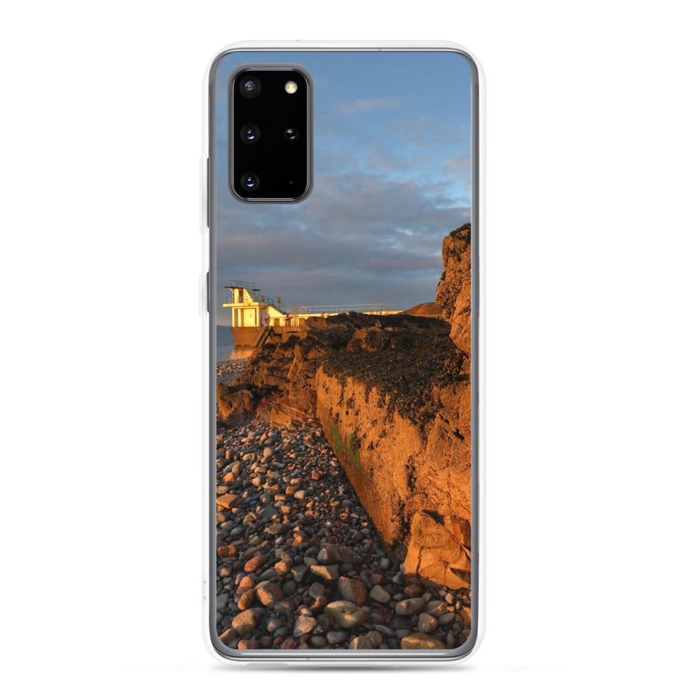 Blackrock Diving Tower Galway Behind Rocks Samsung Case