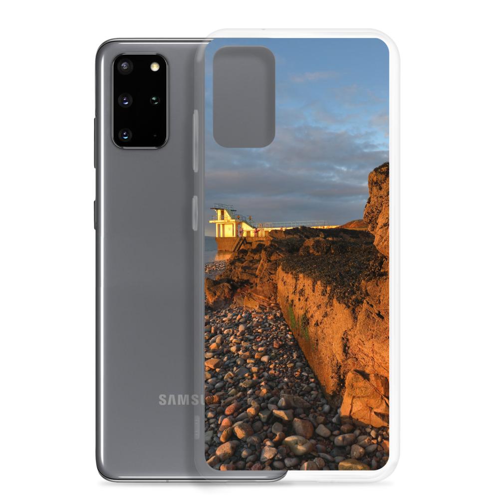 Blackrock Diving Tower Galway Behind Rocks Samsung Case