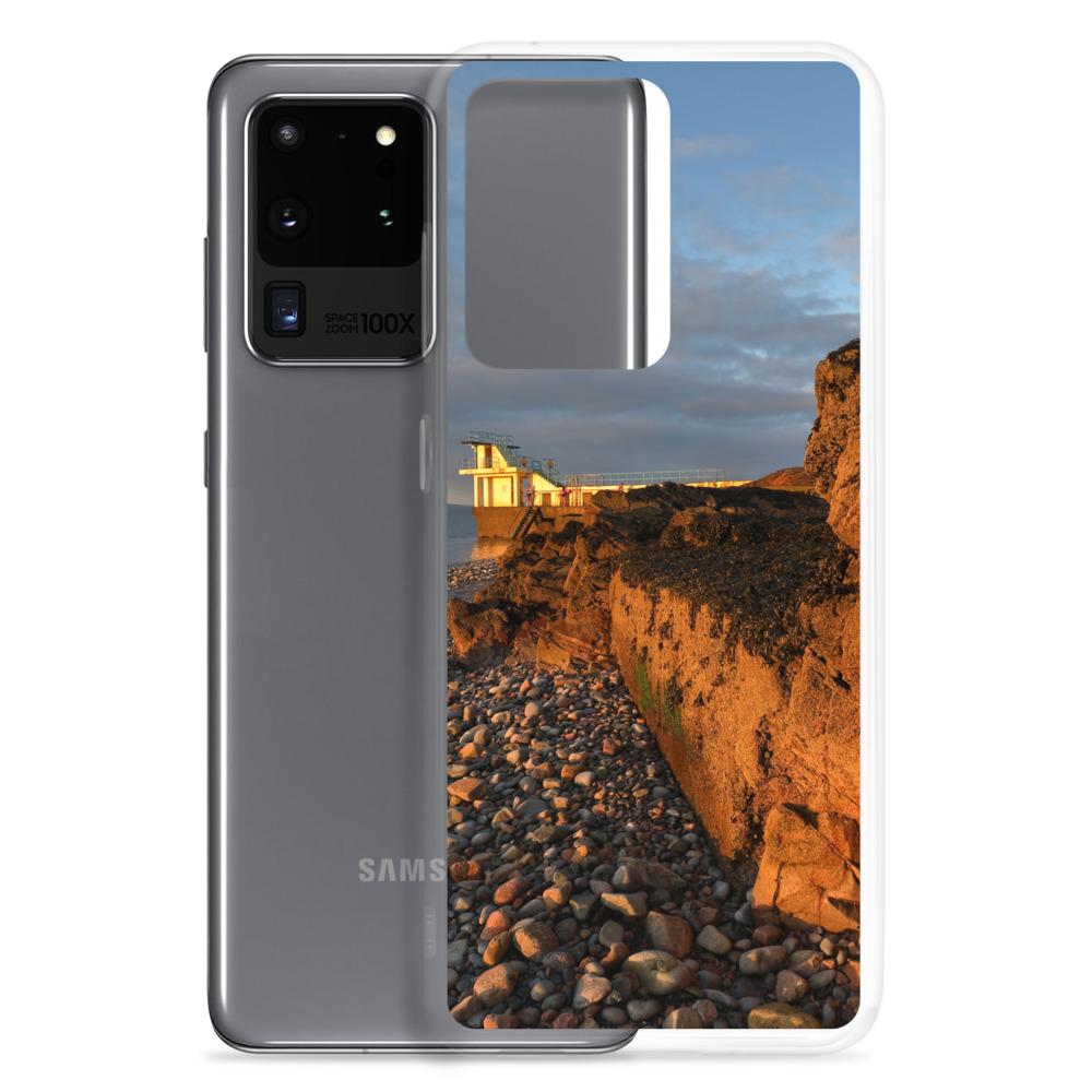 Blackrock Diving Tower Galway Behind Rocks Samsung Case