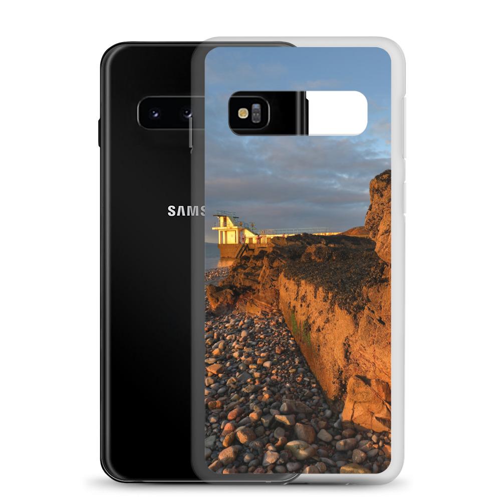 Blackrock Diving Tower Galway Behind Rocks Samsung Case