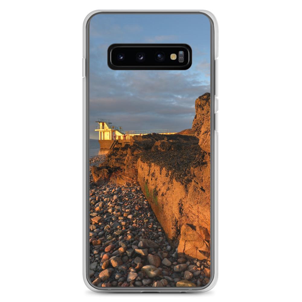 Blackrock Diving Tower Galway Behind Rocks Samsung Case