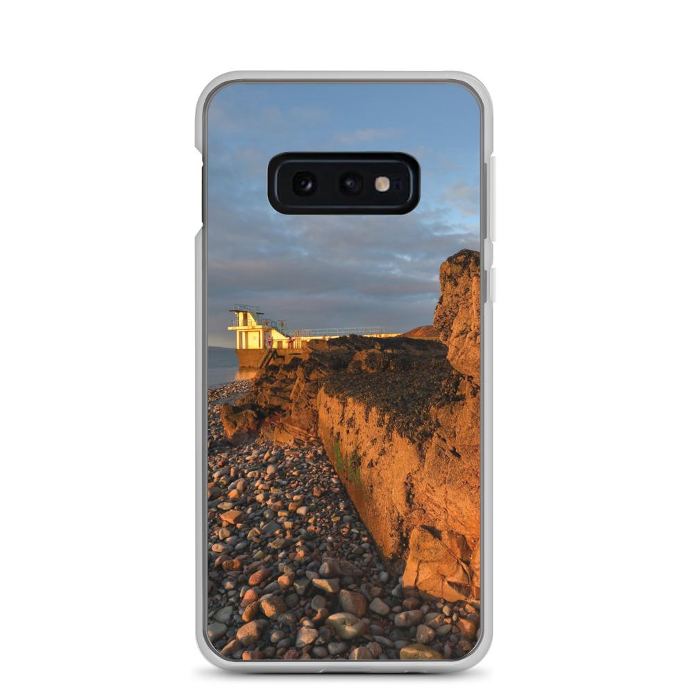 Blackrock Diving Tower Galway Behind Rocks Samsung Case