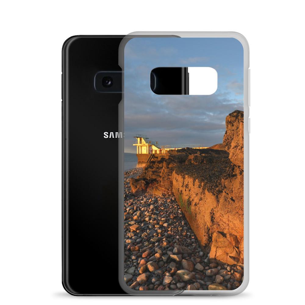 Blackrock Diving Tower Galway Behind Rocks Samsung Case