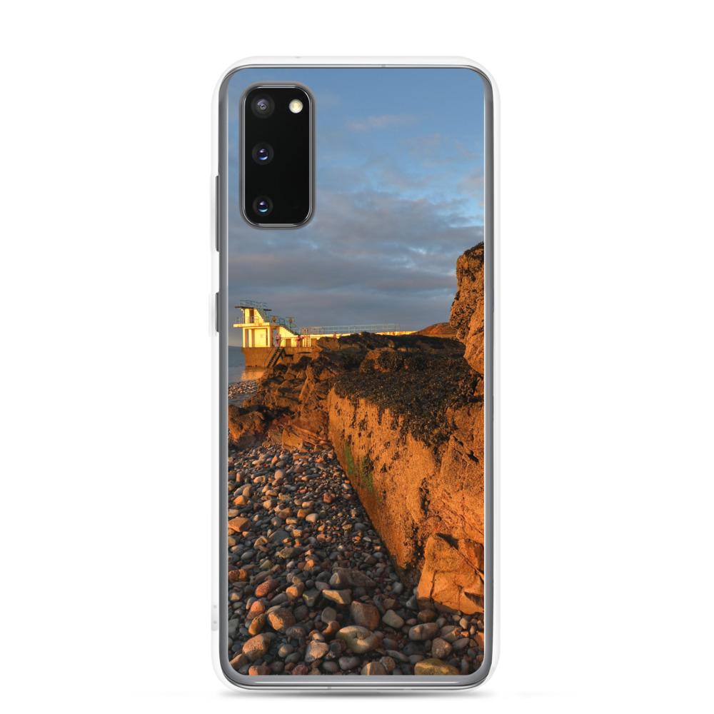 Blackrock Diving Tower Galway Behind Rocks Samsung Case