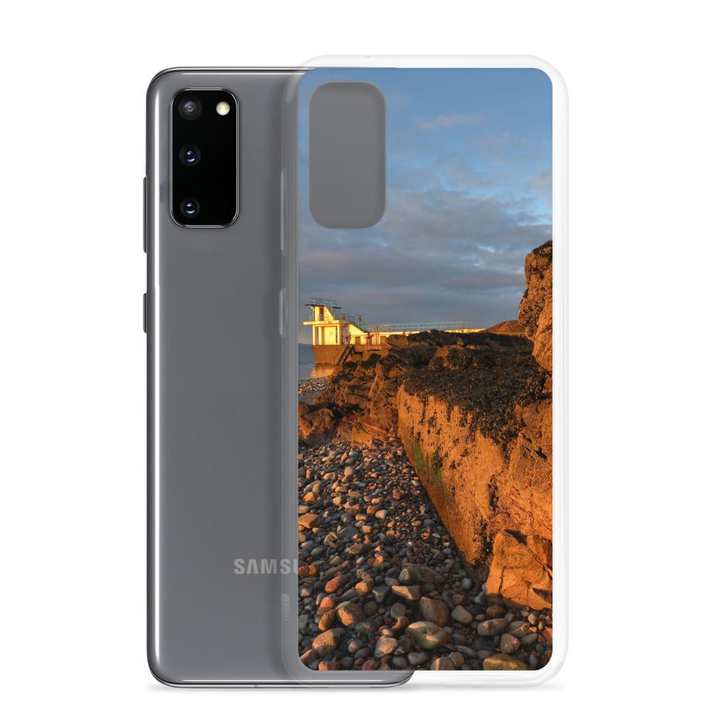 Blackrock Diving Tower Galway Behind Rocks Samsung Case