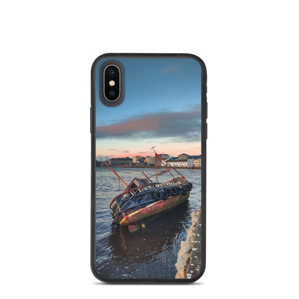 Fishing Boat Claddagh Galway Biodegradable iPhone Cases