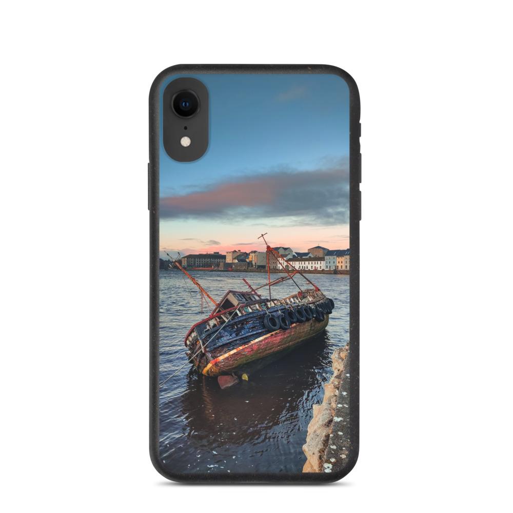 Fishing Boat Claddagh Galway Biodegradable iPhone Cases