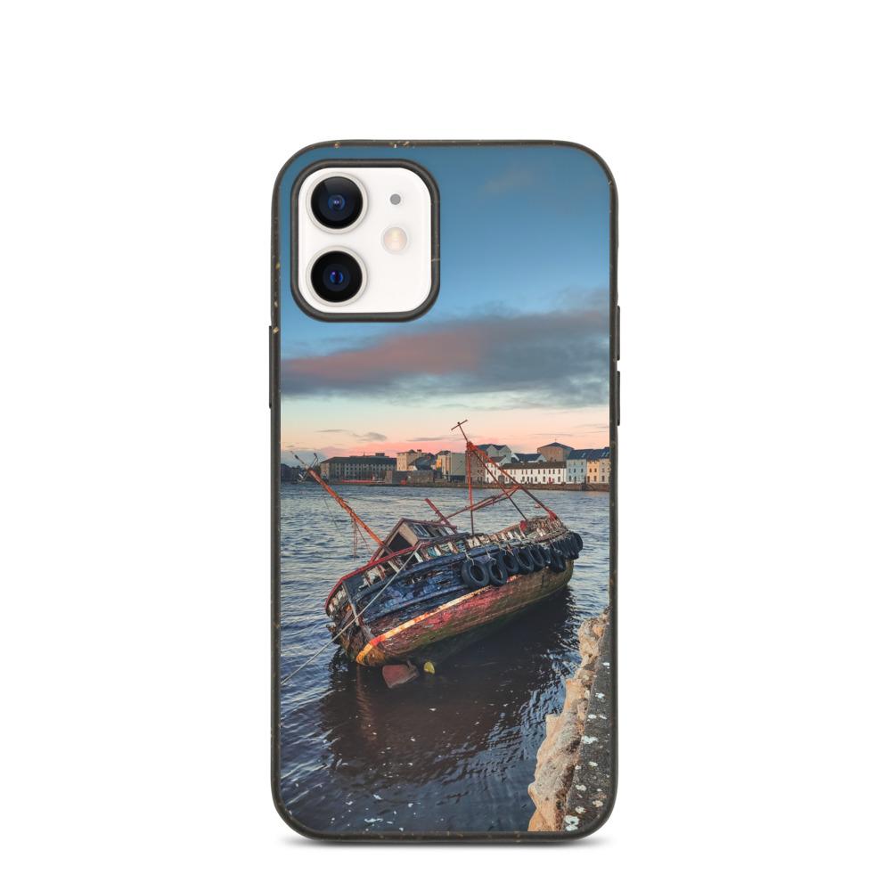 Fishing Boat Claddagh Galway Biodegradable iPhone Cases