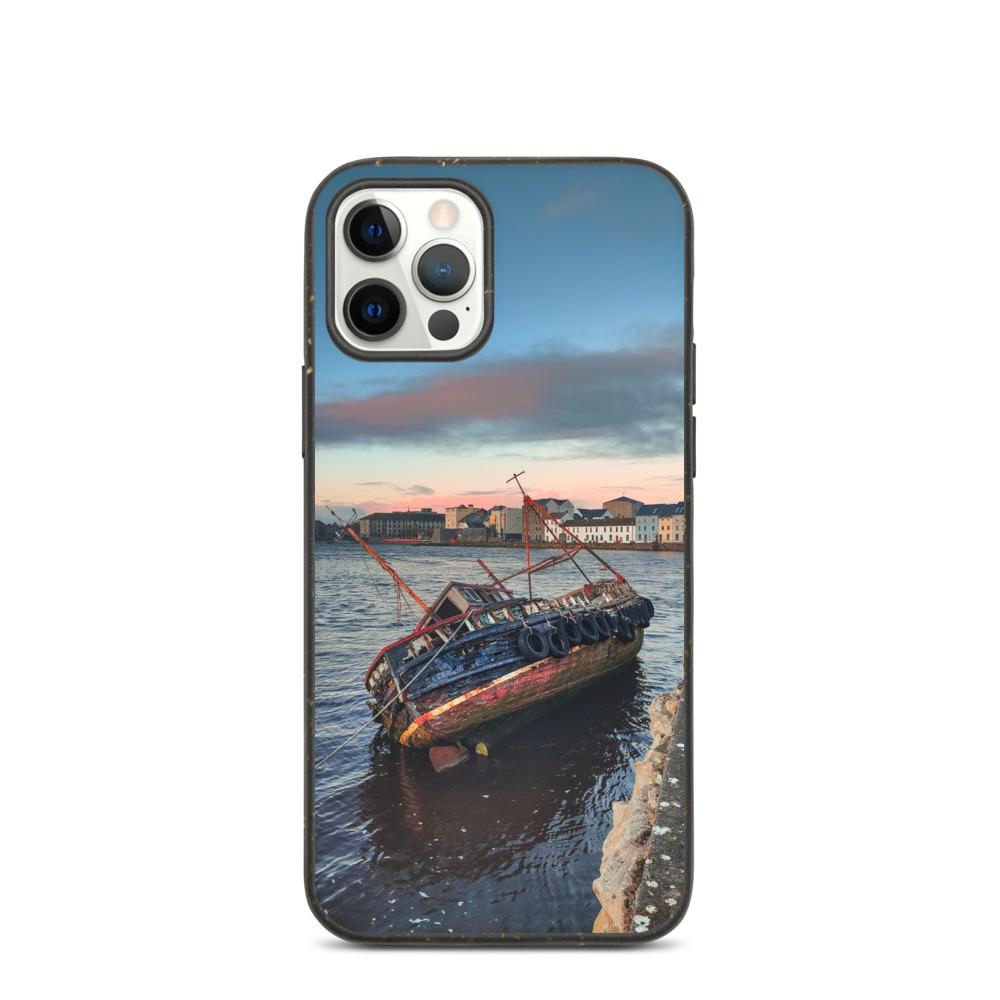 Fishing Boat Claddagh Galway Biodegradable iPhone Cases
