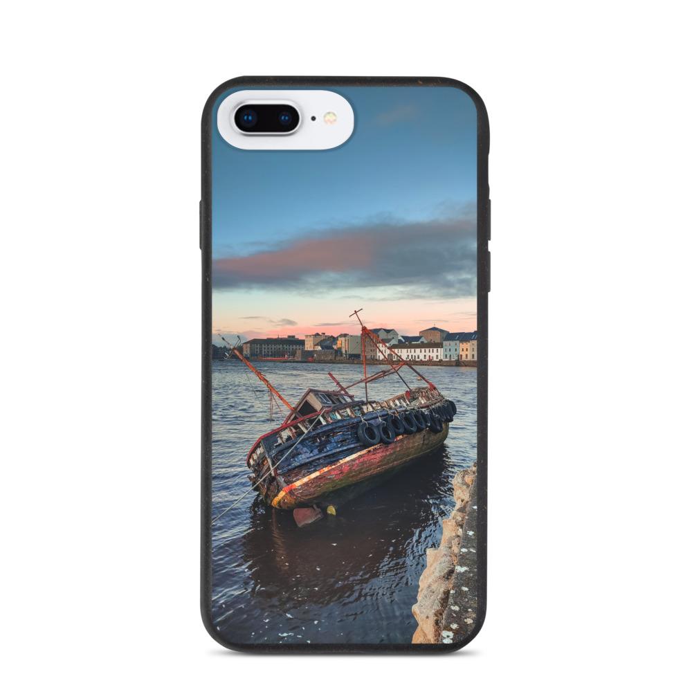 Fishing Boat Claddagh Galway Biodegradable iPhone Cases