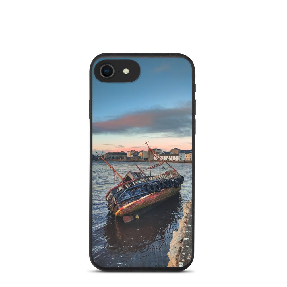 Fishing Boat Claddagh Galway Biodegradable iPhone Cases