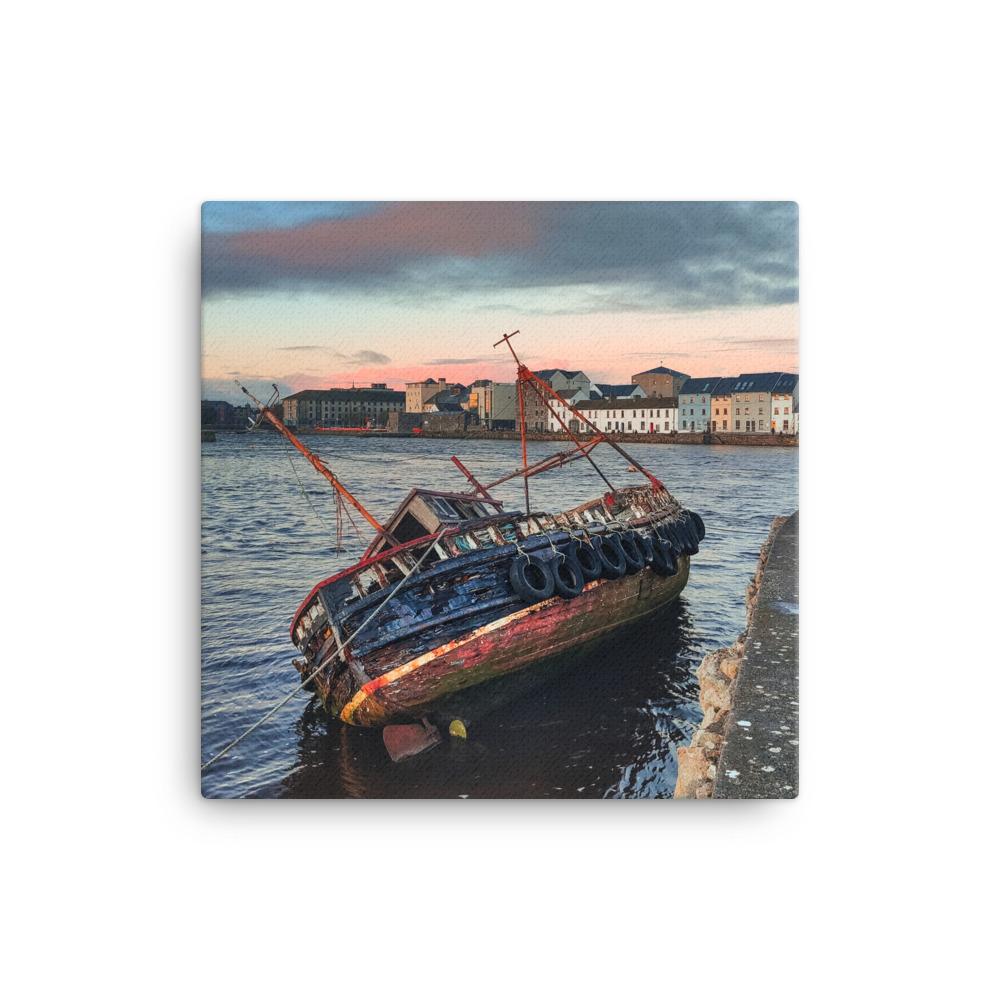 Fishing Boat Claddagh Galway Canvas