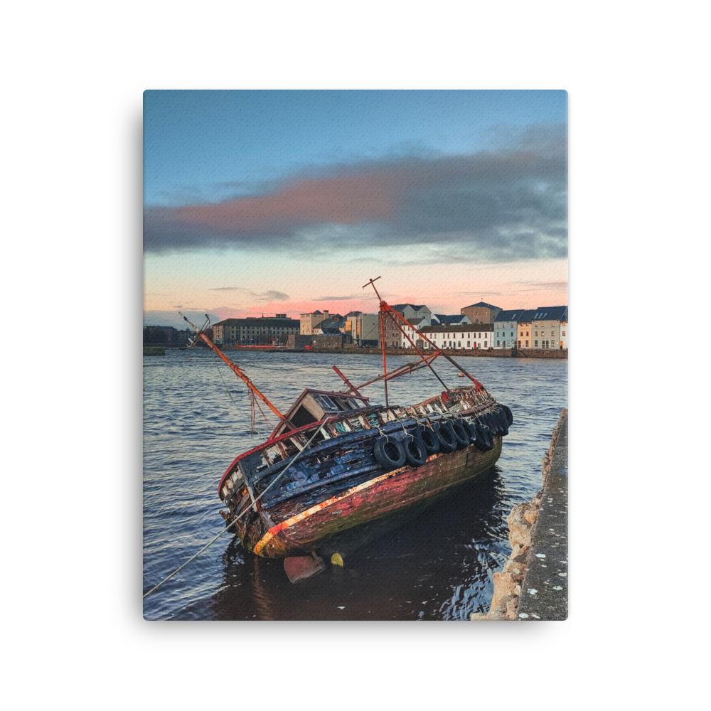 Fishing Boat Claddagh Galway Canvas