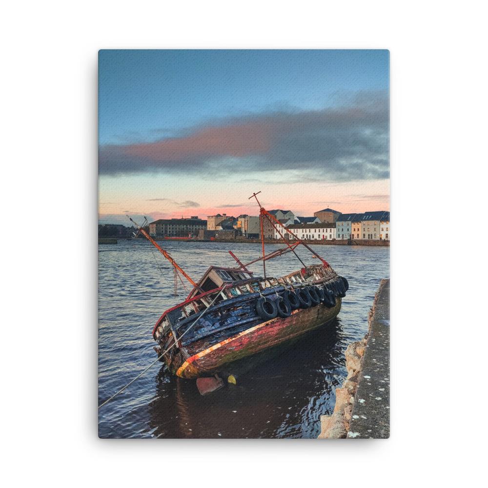 Fishing Boat Claddagh Galway Canvas