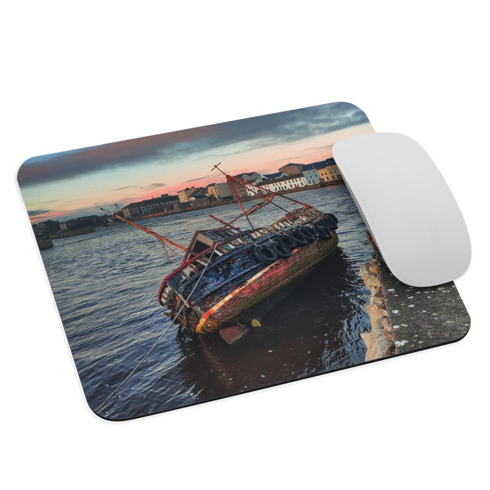 Fishing Boat Claddagh Galway Mouse pad