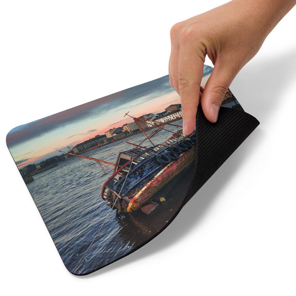 Fishing Boat Claddagh Galway Mouse pad