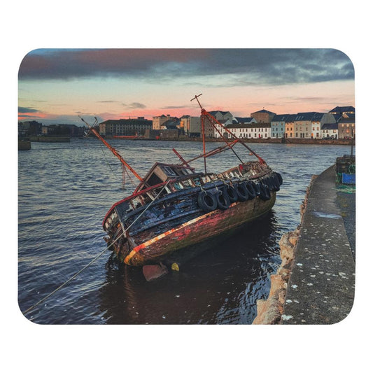 Fishing Boat Claddagh Galway Mouse pad