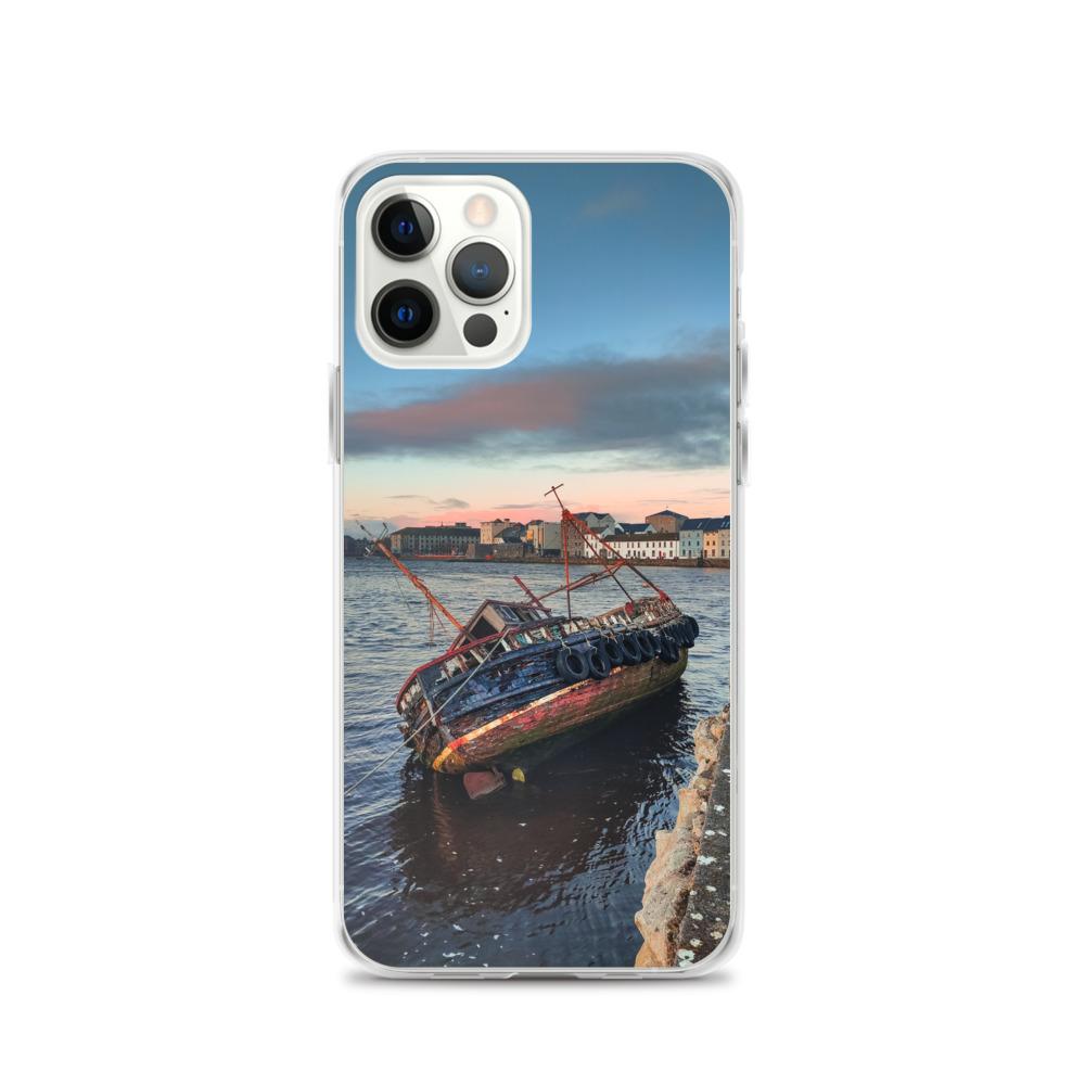 Fishing Boat Claddagh Galway iPhone Cases