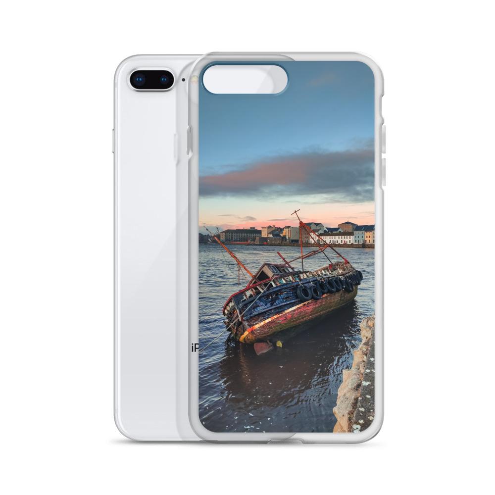 Fishing Boat Claddagh Galway iPhone Cases