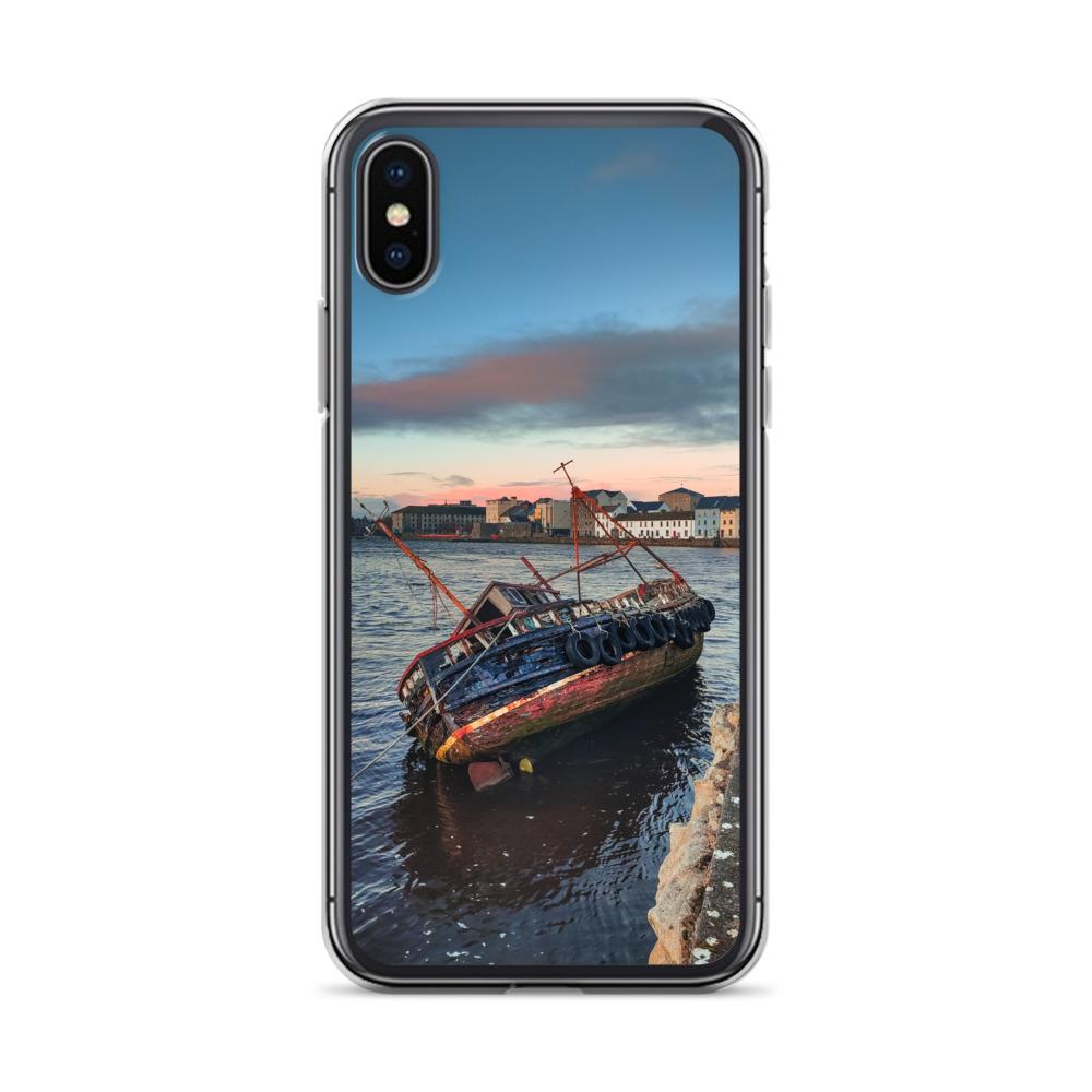Fishing Boat Claddagh Galway iPhone Cases
