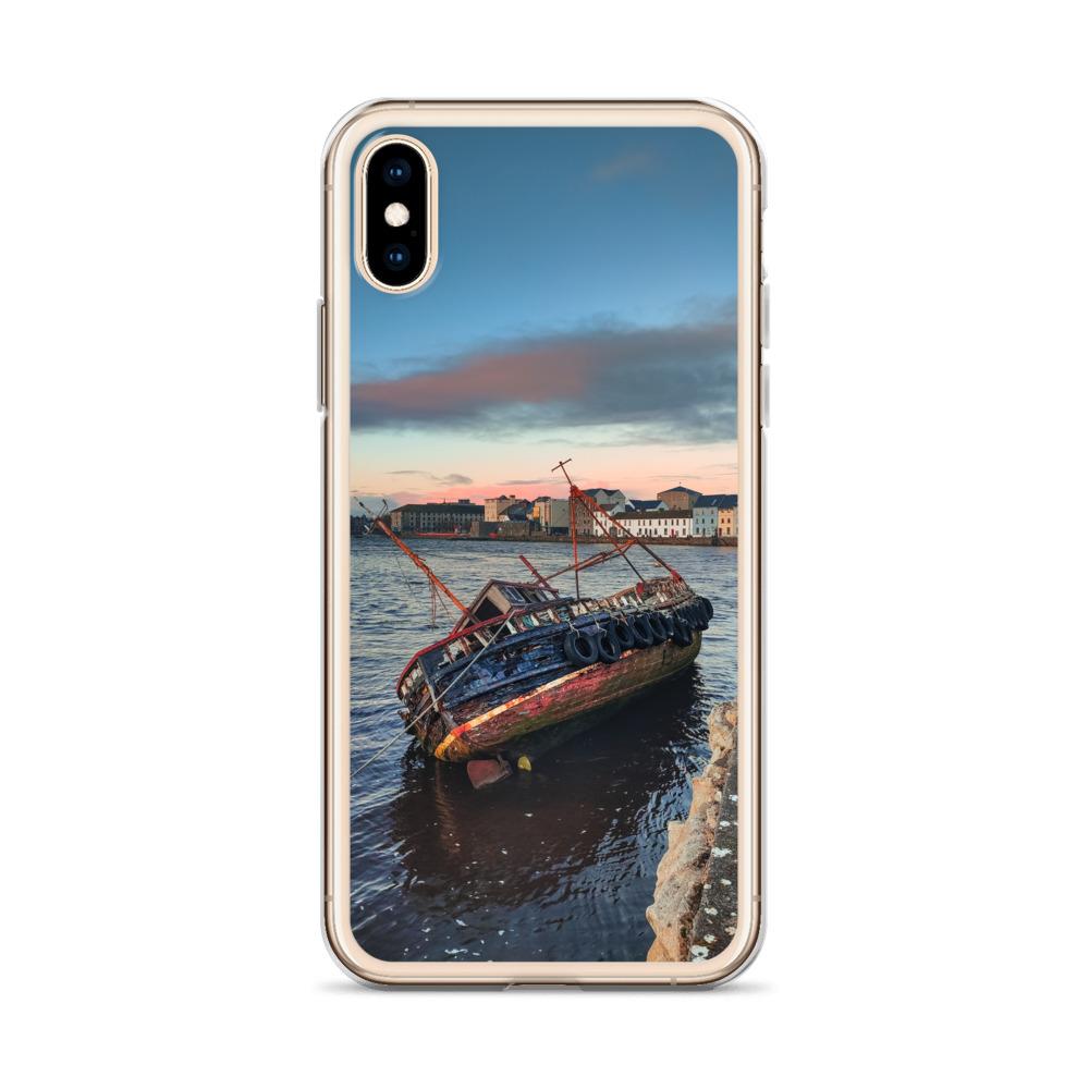 Fishing Boat Claddagh Galway iPhone Cases