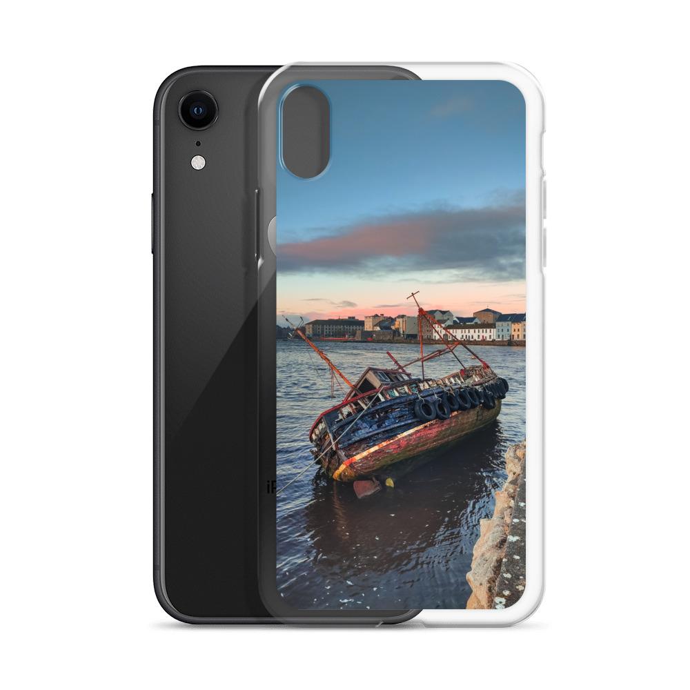 Fishing Boat Claddagh Galway iPhone Cases
