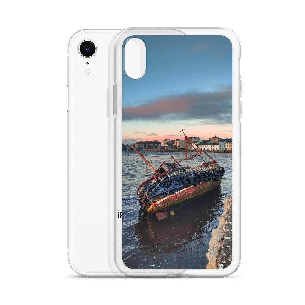 Fishing Boat Claddagh Galway iPhone Cases