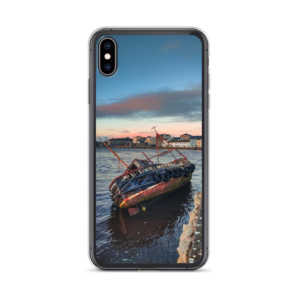 Fishing Boat Claddagh Galway iPhone Cases