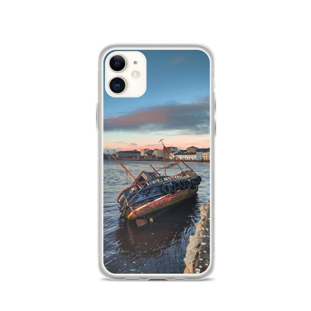 Fishing Boat Claddagh Galway iPhone Cases