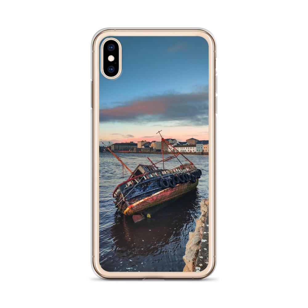 Fishing Boat Claddagh Galway iPhone Cases
