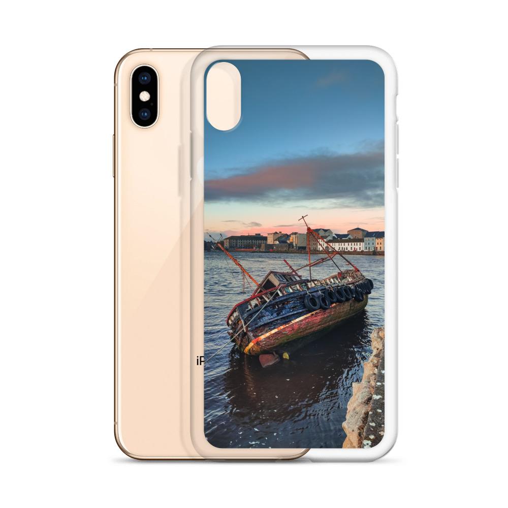 Fishing Boat Claddagh Galway iPhone Cases