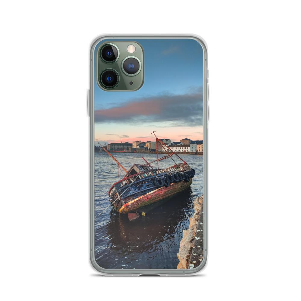 Fishing Boat Claddagh Galway iPhone Cases