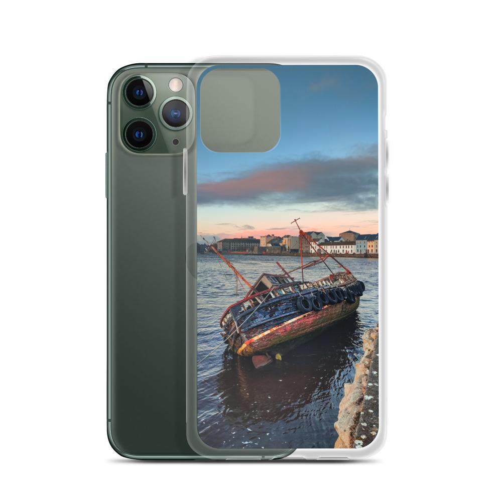 Fishing Boat Claddagh Galway iPhone Cases
