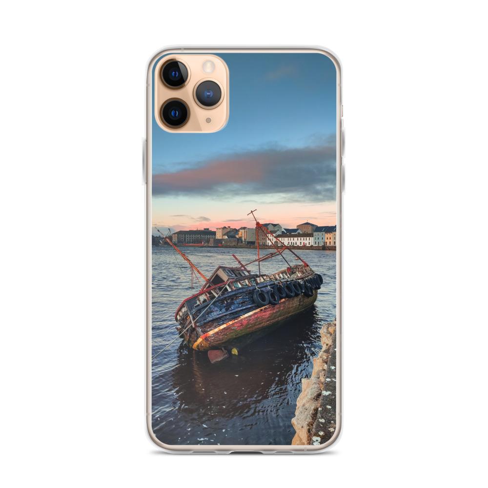 Fishing Boat Claddagh Galway iPhone Cases