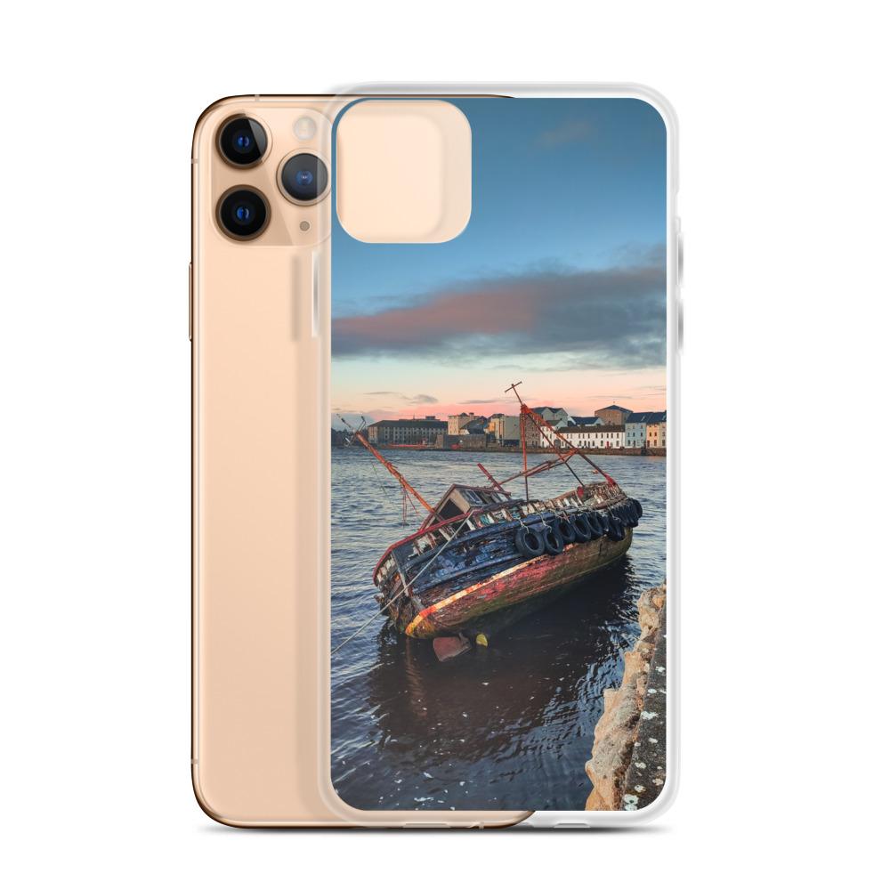Fishing Boat Claddagh Galway iPhone Cases