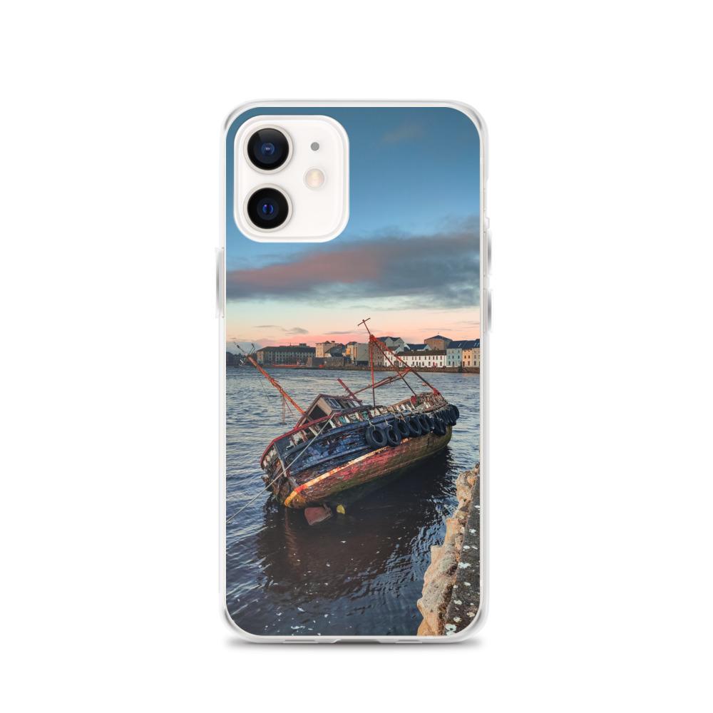 Fishing Boat Claddagh Galway iPhone Cases