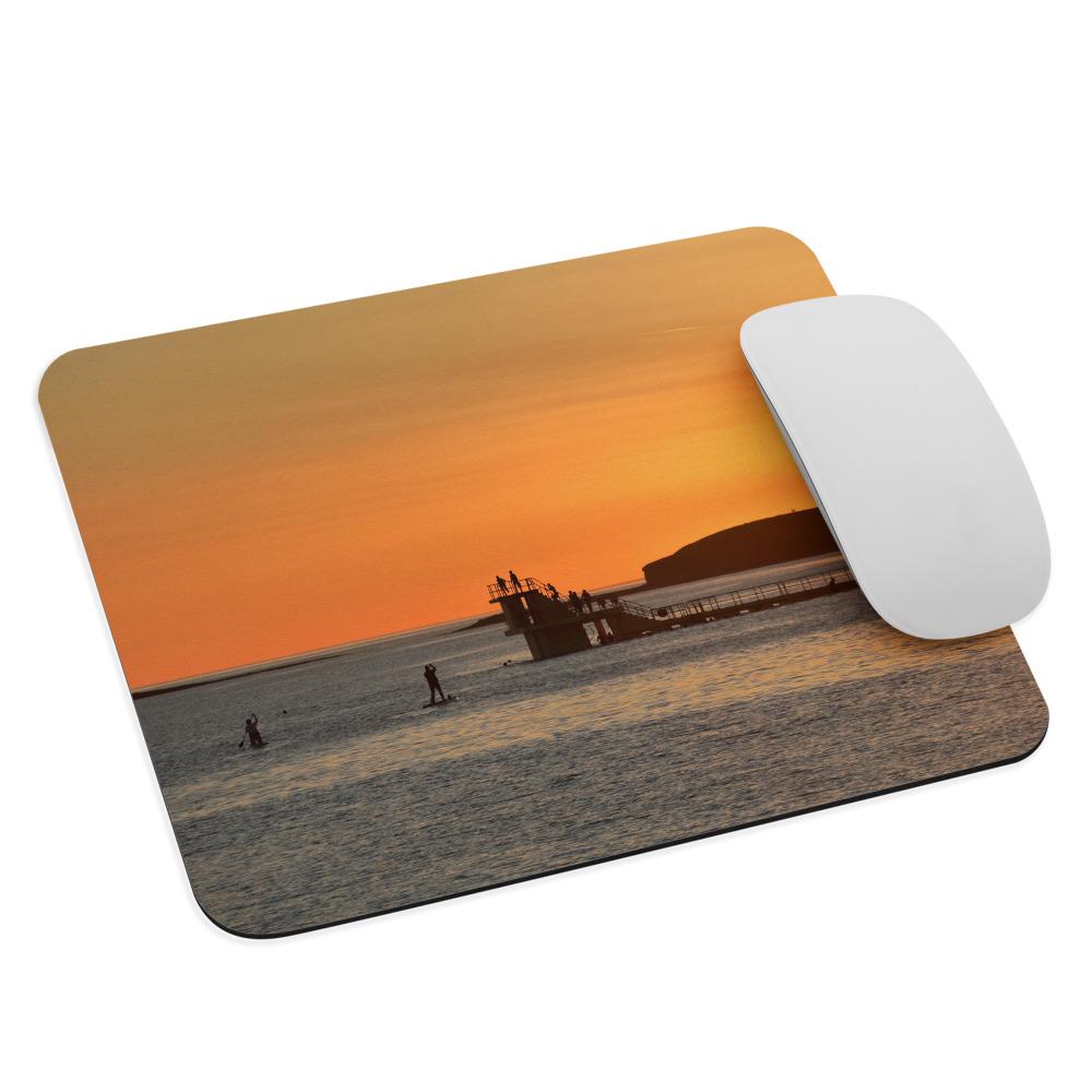 Galway Bay Paddle Board Sunset Mouse pad
