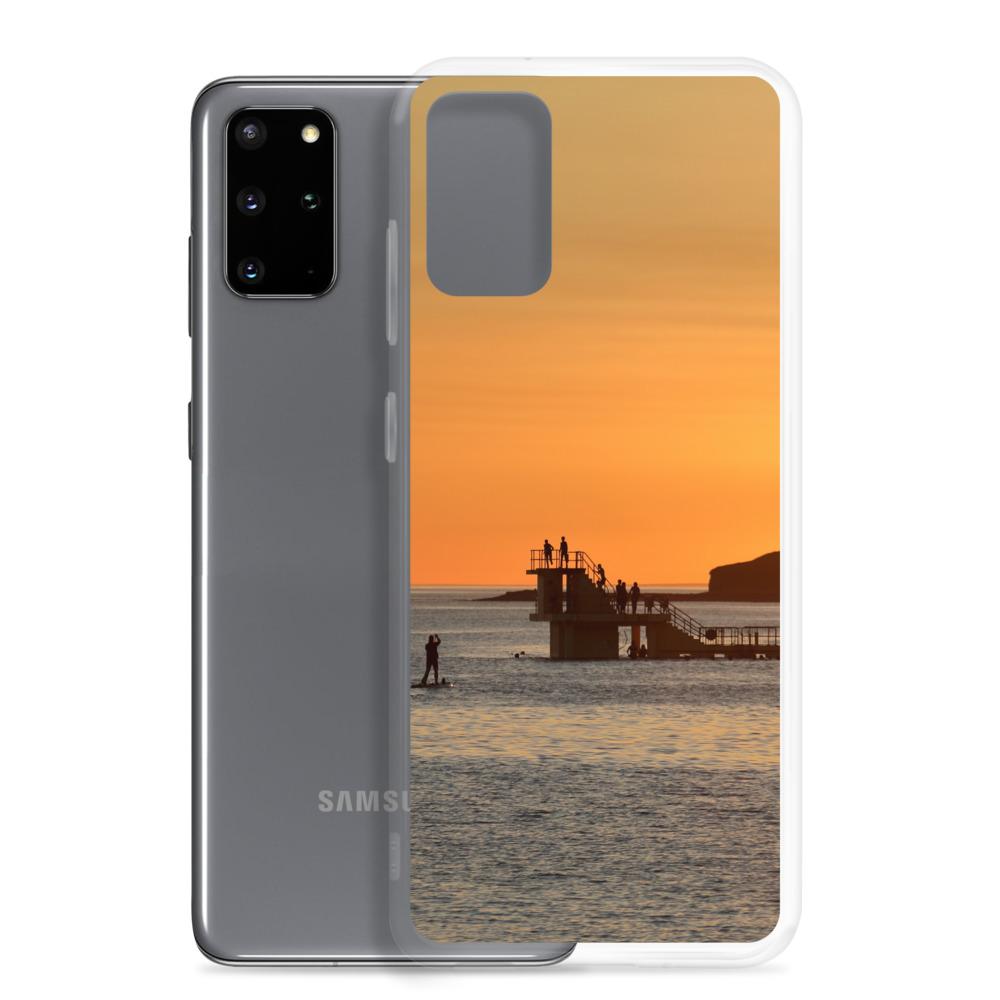 Galway Bay Paddle Board Sunset Samsung Case