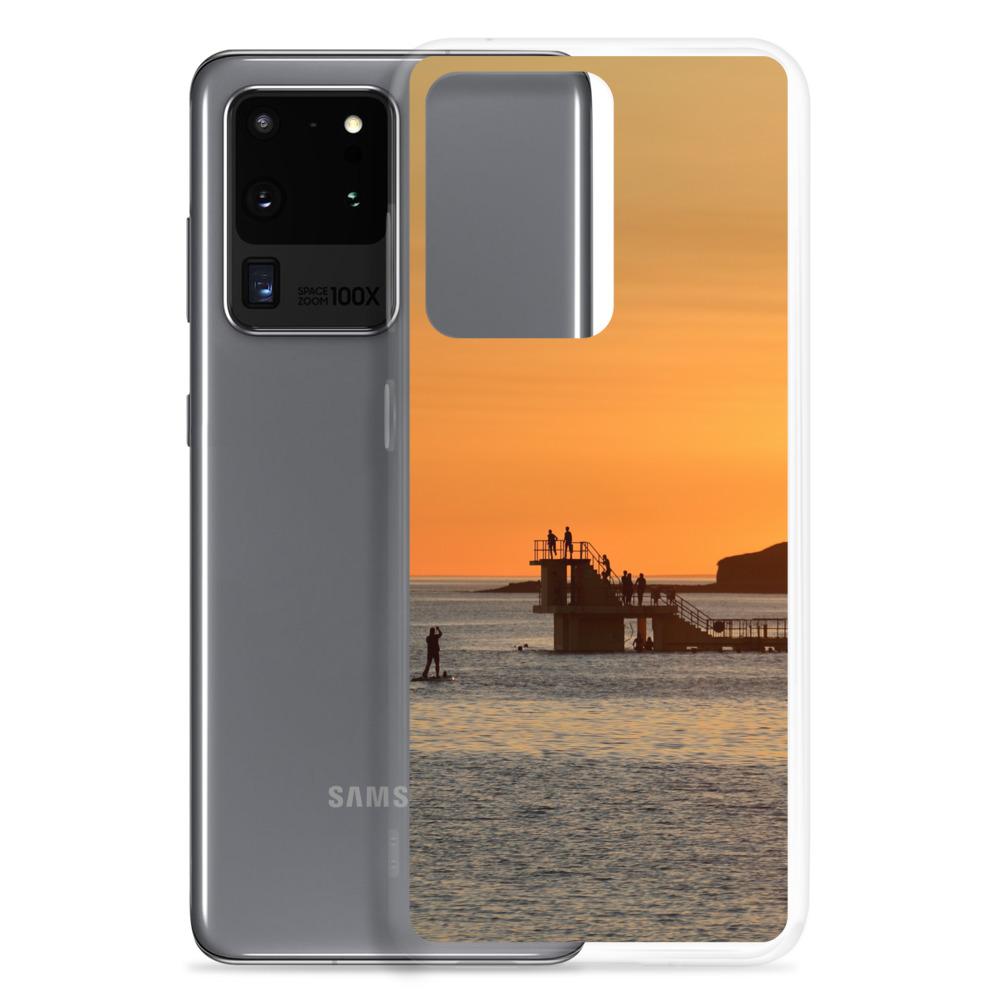 Galway Bay Paddle Board Sunset Samsung Case