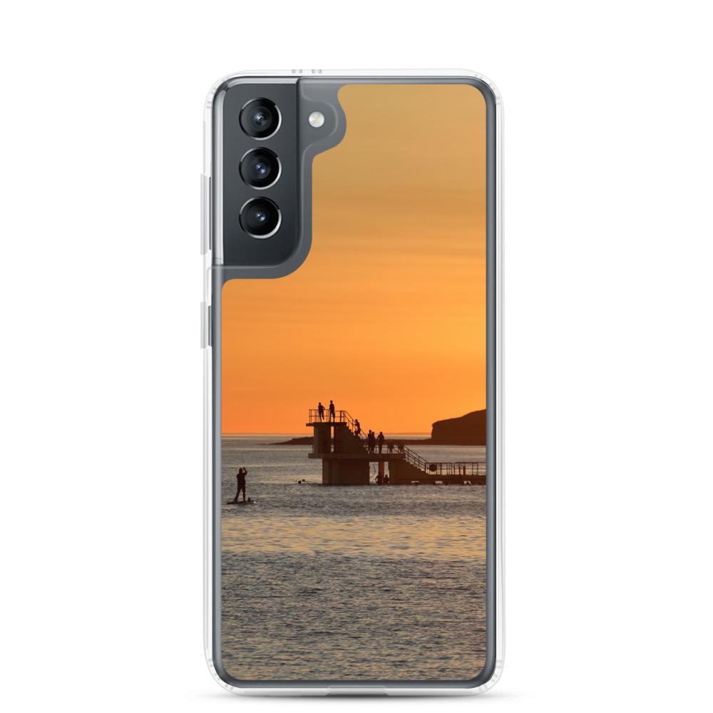 Galway Bay Paddle Board Sunset Samsung Case