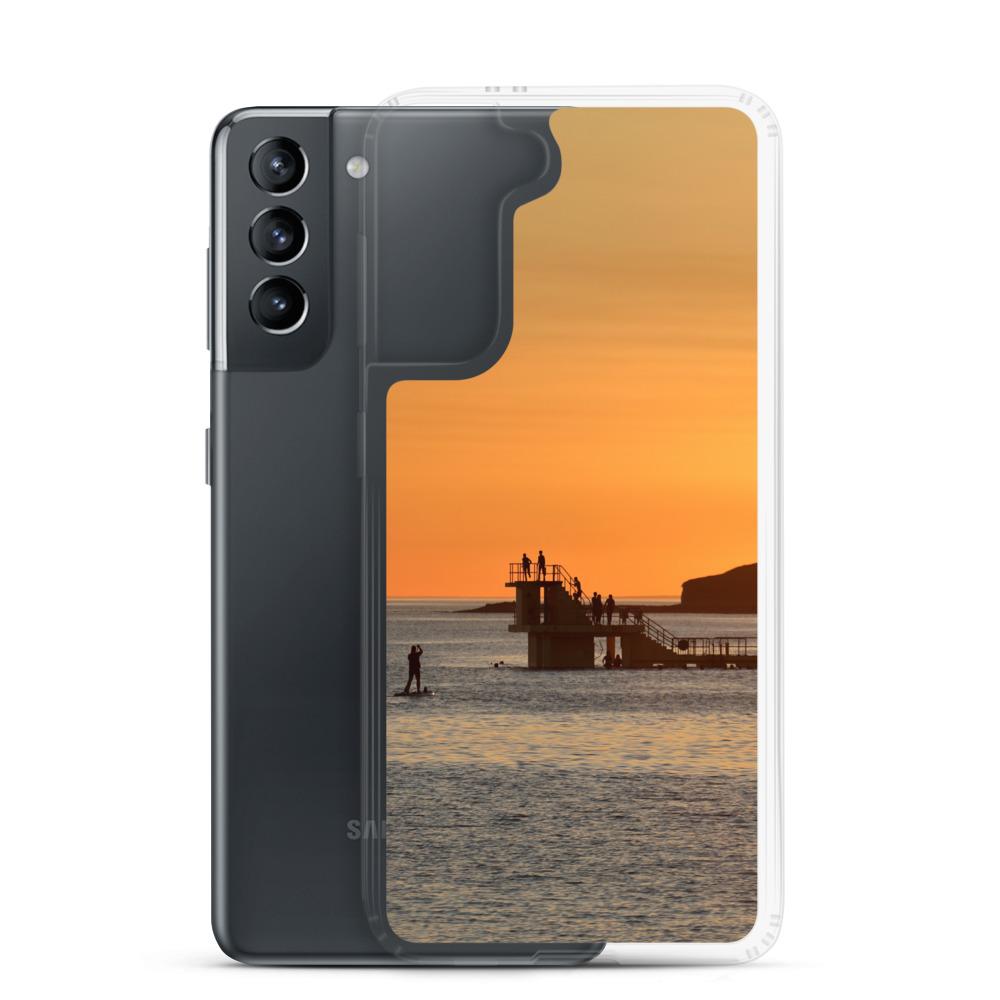 Galway Bay Paddle Board Sunset Samsung Case