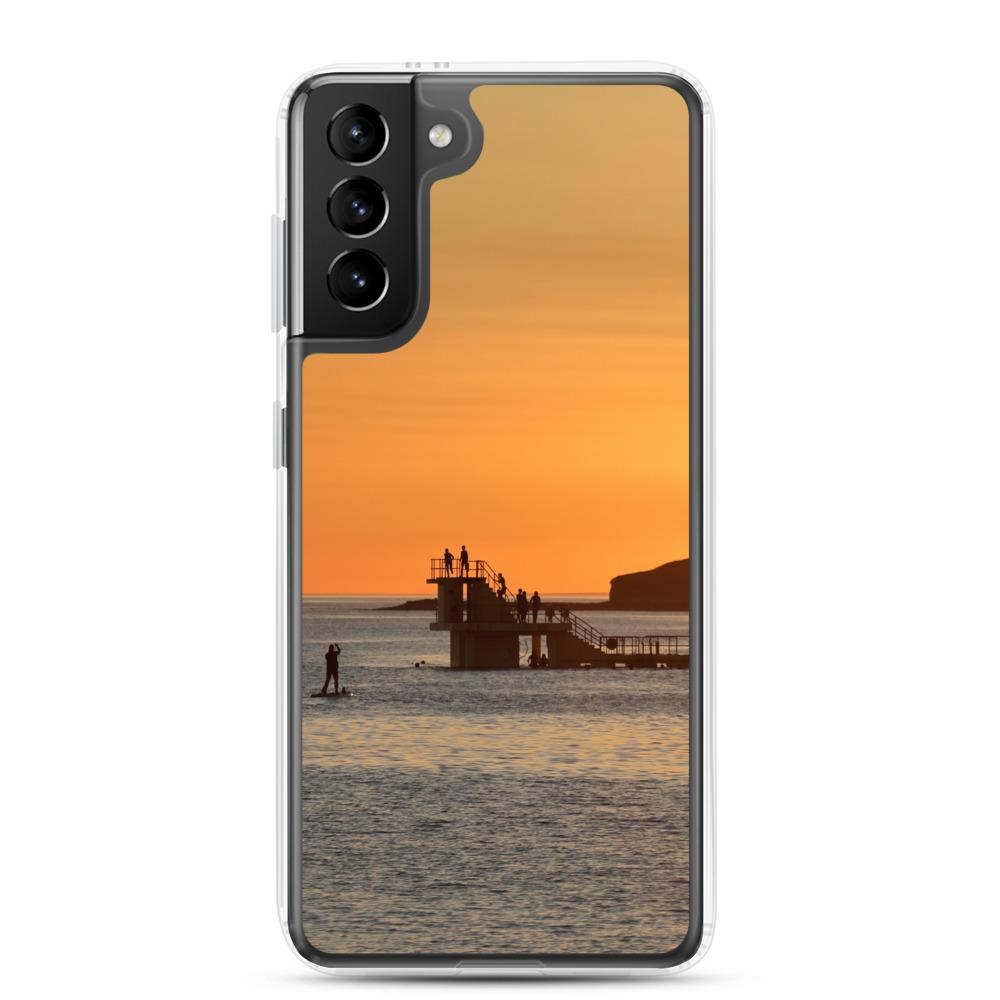 Galway Bay Paddle Board Sunset Samsung Case