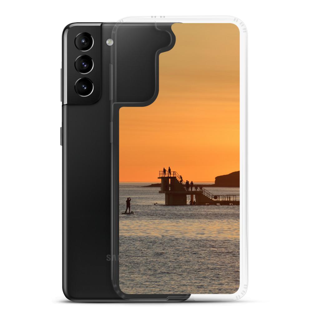 Galway Bay Paddle Board Sunset Samsung Case