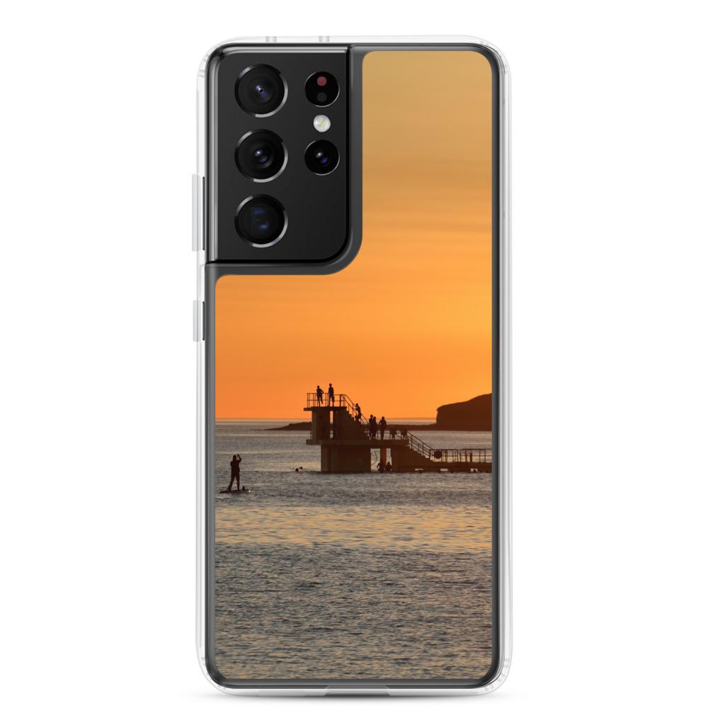Galway Bay Paddle Board Sunset Samsung Case