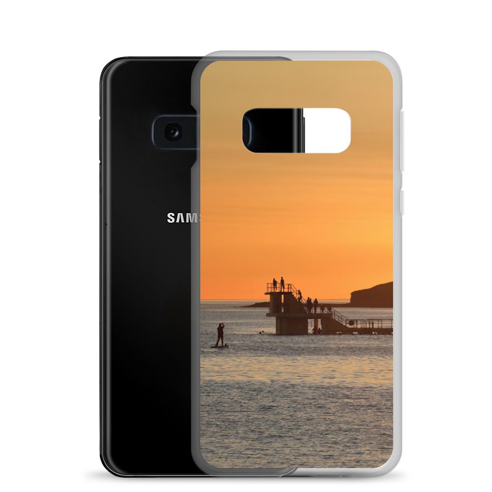Galway Bay Paddle Board Sunset Samsung Case