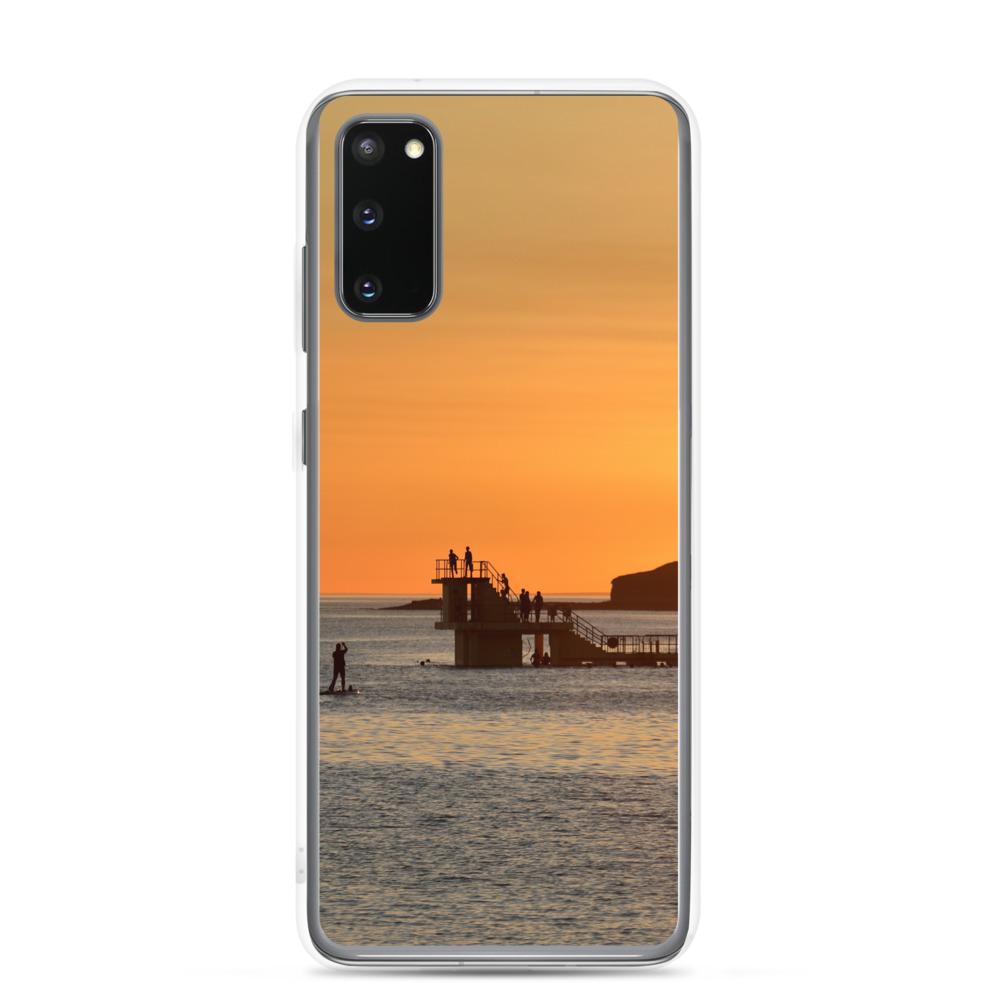 Galway Bay Paddle Board Sunset Samsung Case