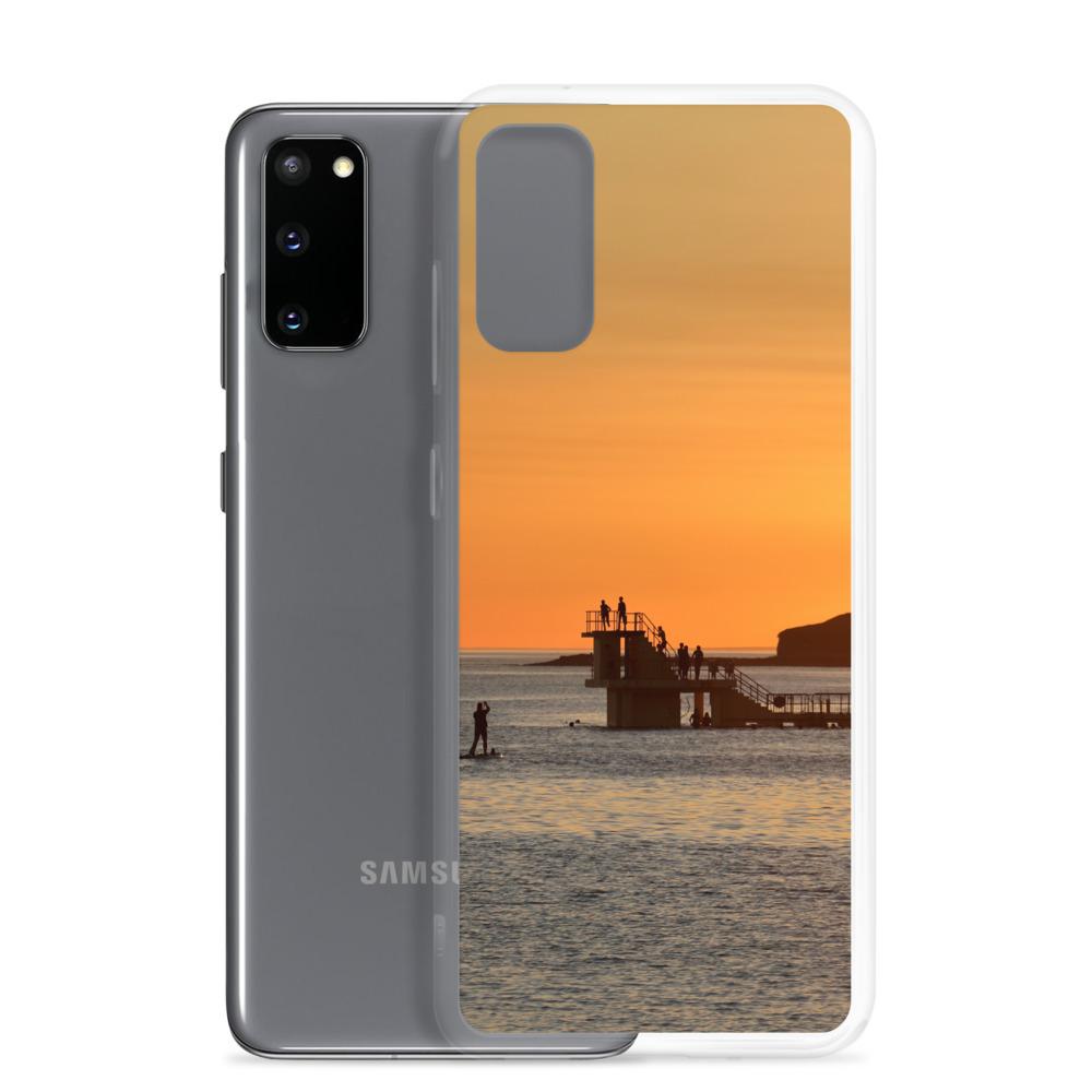 Galway Bay Paddle Board Sunset Samsung Case